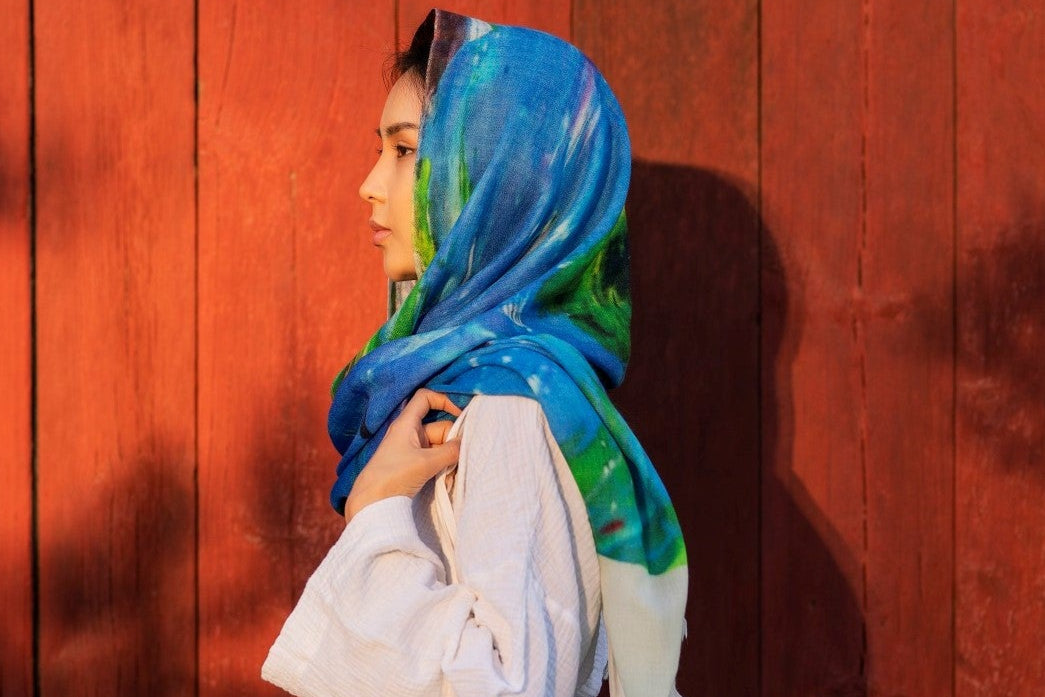 Art inspired scarves