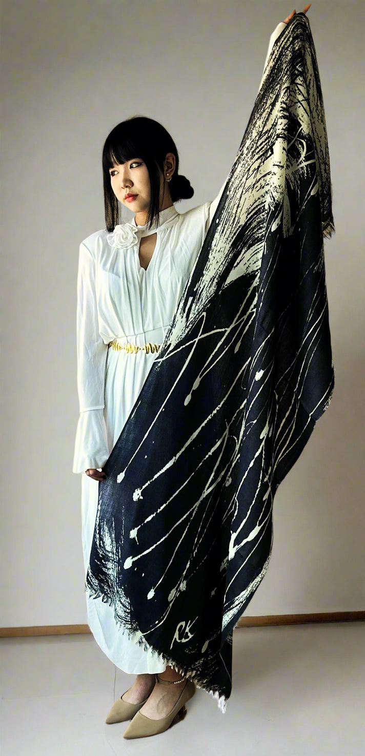sustainable organic scarf