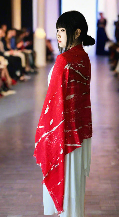 red scarf