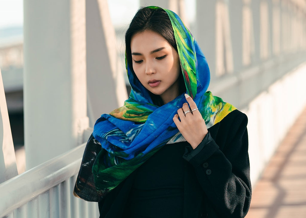 artistic scarf