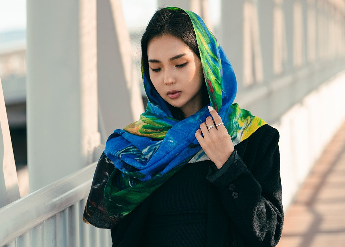 artistic scarf