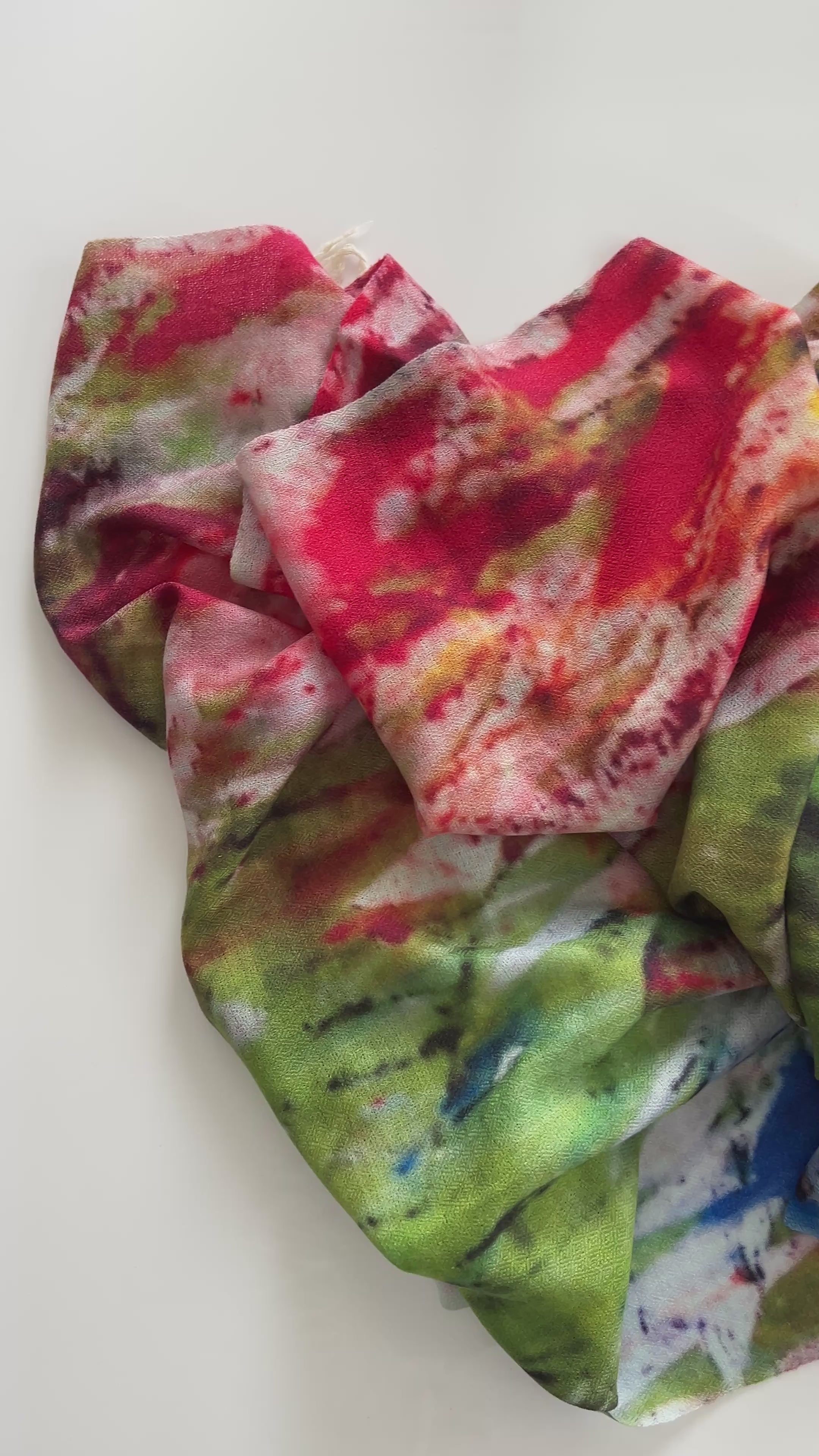 multicolor designer scarf